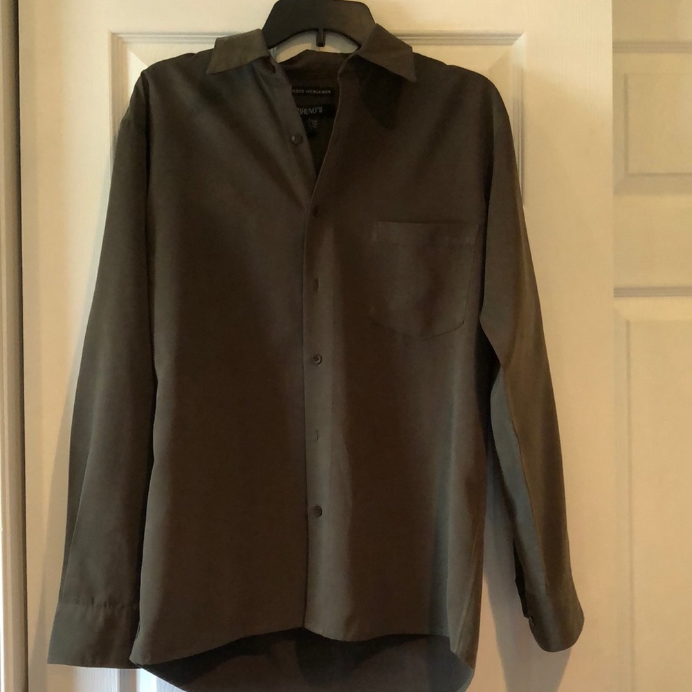 Men’s Suede Dress Shirt